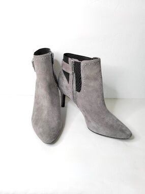 Calvin Klein Jozie Suede Ankle Bootie